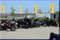 Motorrad Fahrsicherheitstraining Schlüsselfeld
