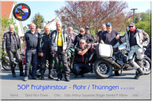 Frühjahrstour - Rohr/Türingen